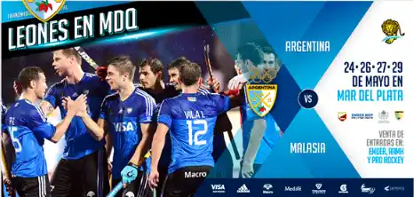 El hockey local acompañará a Los Leones