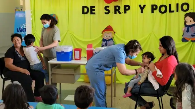 Tres Lagunas, con más del 90% de vacunados contra sarampión, rubéola, paperas y polio