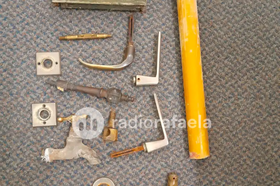 Los elementos recuperados por los efectivos