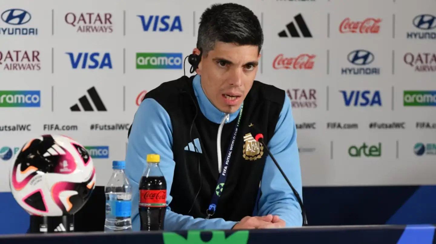 Habló el DT de la Selección argentina antes del partido con Brasil en la final del Mundial de futsal: "Será algo histórico". (Foto: AFA)
