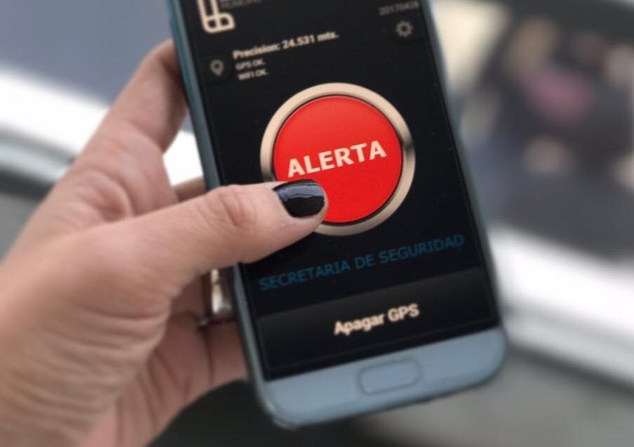 Violó una orden de restricción y fue arrestado gracias al Botón Antipánico