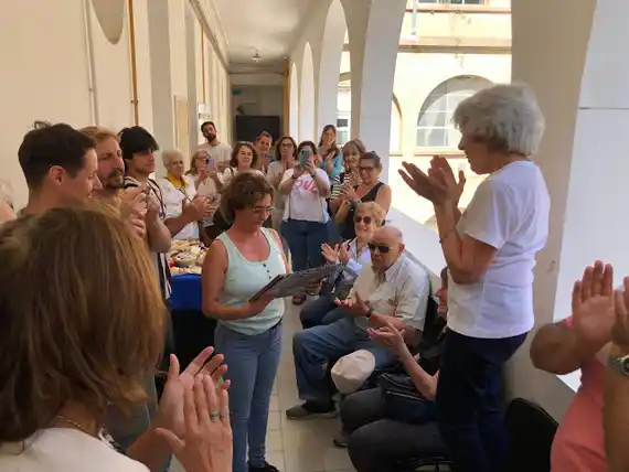 Día de la Democracia y los Derechos Humanos: el grupo Memoria presentó su espacio en Rectorado