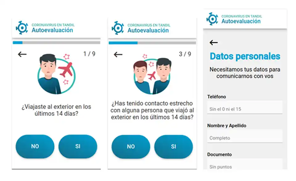 Lanzan una aplicación oficial de autoevaluación del coronavirus en Tandil