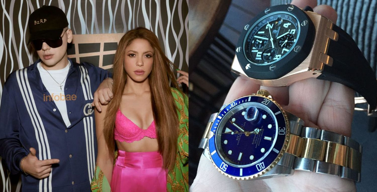 Casio vs Rolex: el drama que desató la canción de Shakira con Bizarrap