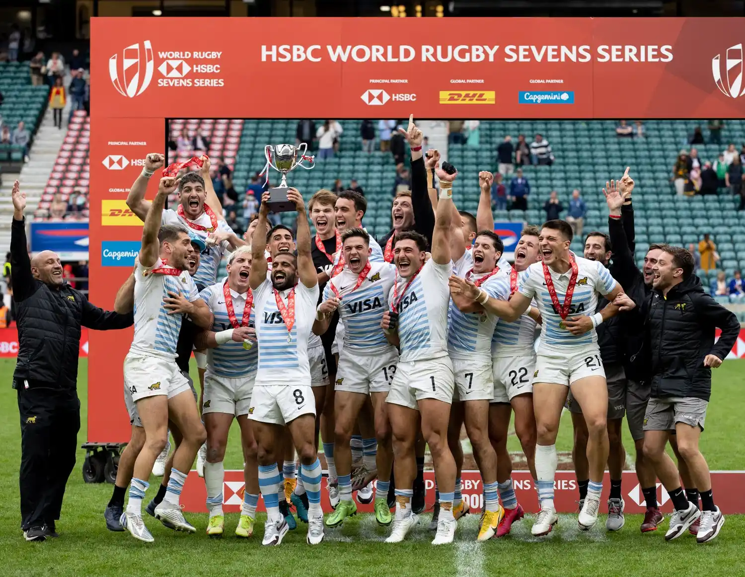 Los Pumas 7s campeones del Seven de Londres en el cierre de una gran temporada