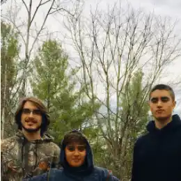 Los tres hijos que Emma Rabbe tuvo con Daniel Alvarado. Foto Instagram