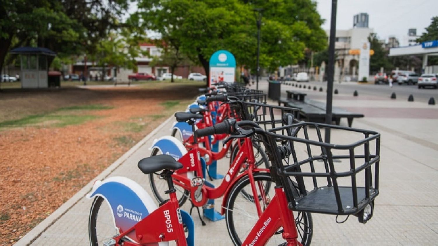 Ya funcionan las bicicletas públicas en el macrocentro de Paraná