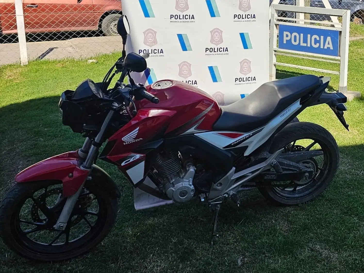 La moto era buscada por la Justicia desde enero pasado.