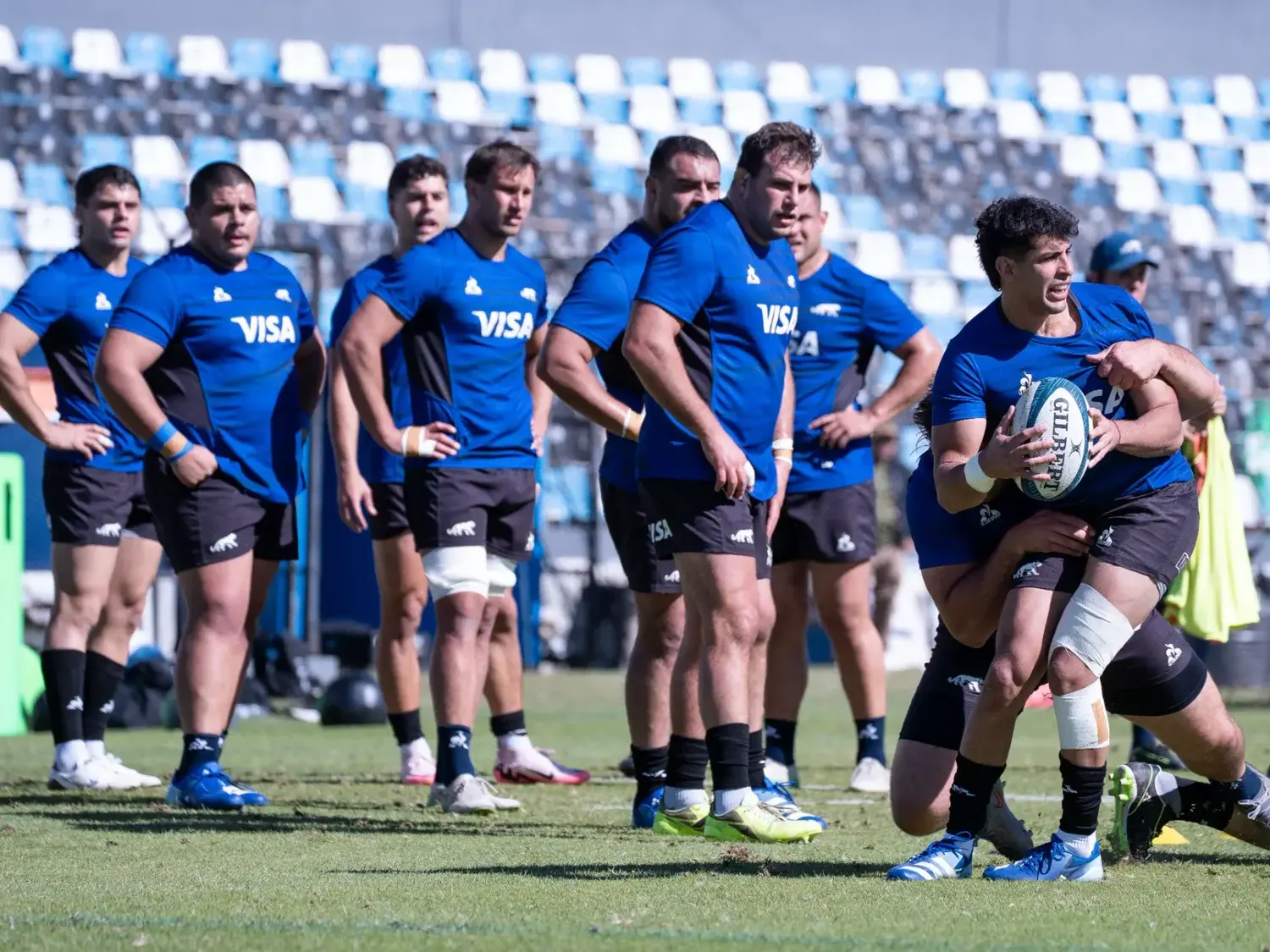 Sin Vivas, Los Pumas se miden con Australia el sábado a las 16 en Jujuy. Foto: @lospumas