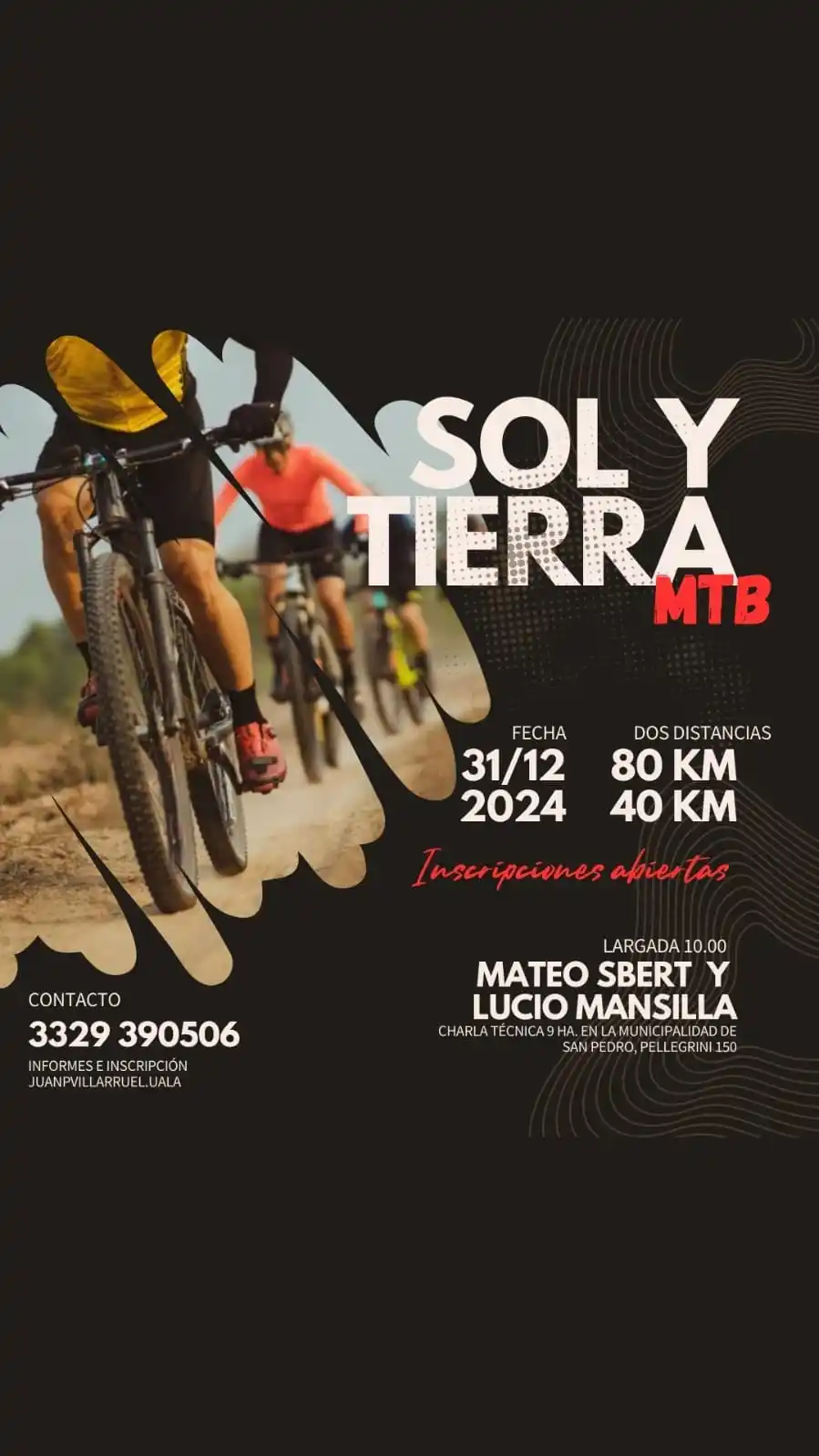 sol y tierra carrera