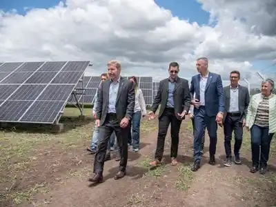 Con una inversión de 275.000 dólares, se inauguró un nuevo parque solar en Entre Ríos