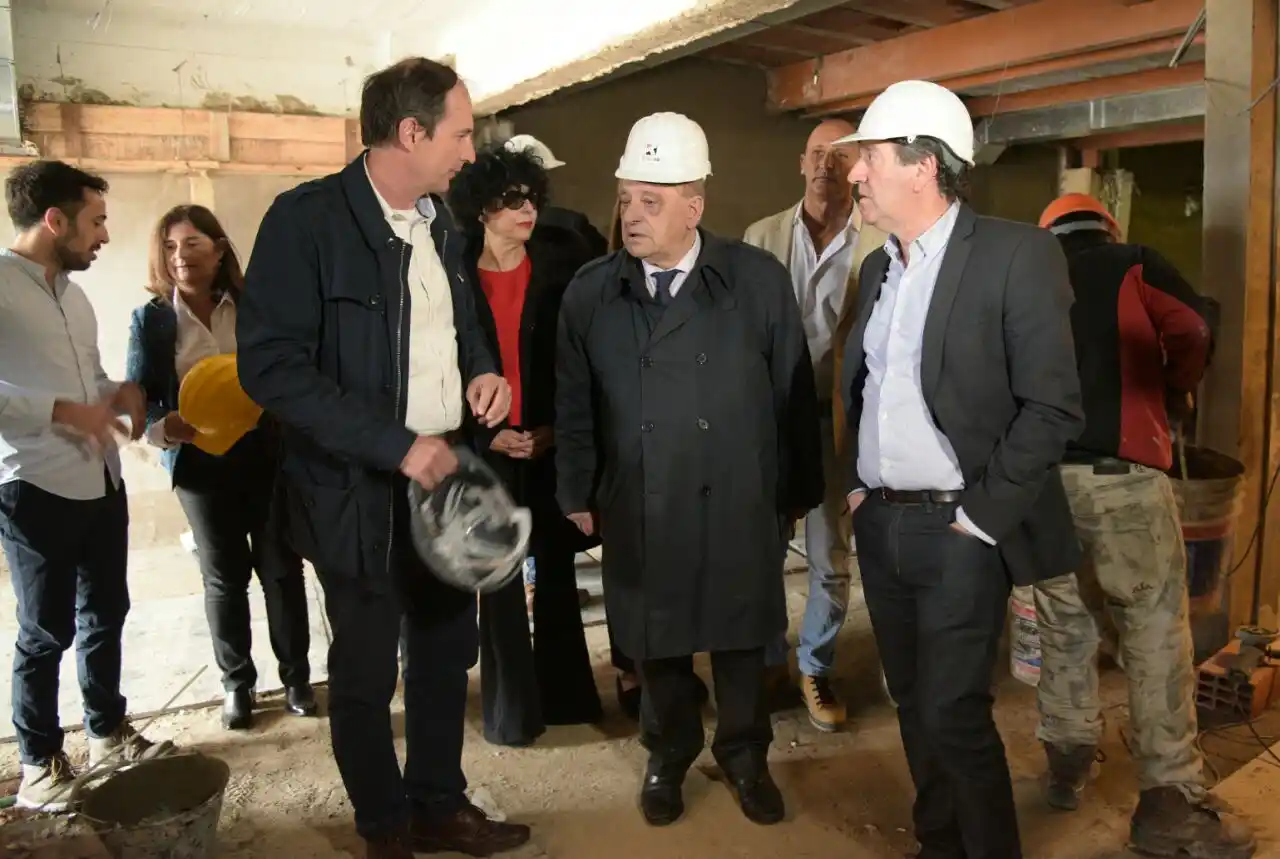 Balnearios: supervisaron avances en las obras del Torreón del Monje