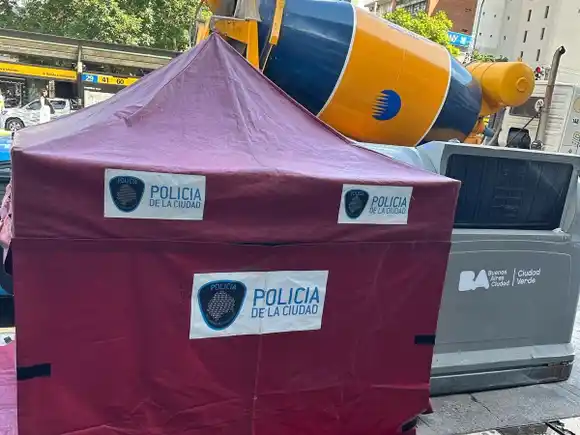 Encontraron el cadáver de un bebé en un contenedor en el barrio porteño de Belgrano