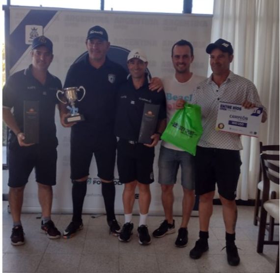 Sergio Toth no para de ganar y festejó en Paraná