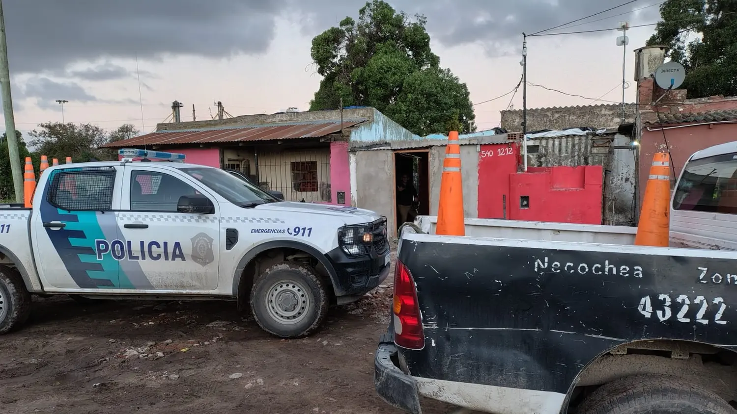 Allanamiento. En un domicilio de Quequén, con resultados que permitirían avanzar en la causa judicial