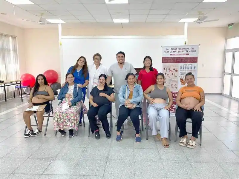 El Hospital Distrital 8 realizó charlas sobre la
importancia de la salud mental durante el embarazo