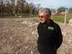 Alberto Nosiglia y las canchas de tenis del Martín Pescador