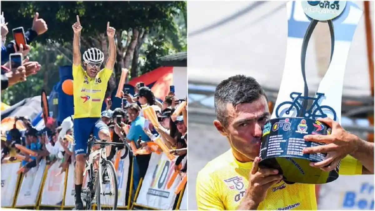 VENEZUELA en alto: Eduin Becerra  se convirtió en el campeón de la Vuelta al Táchira