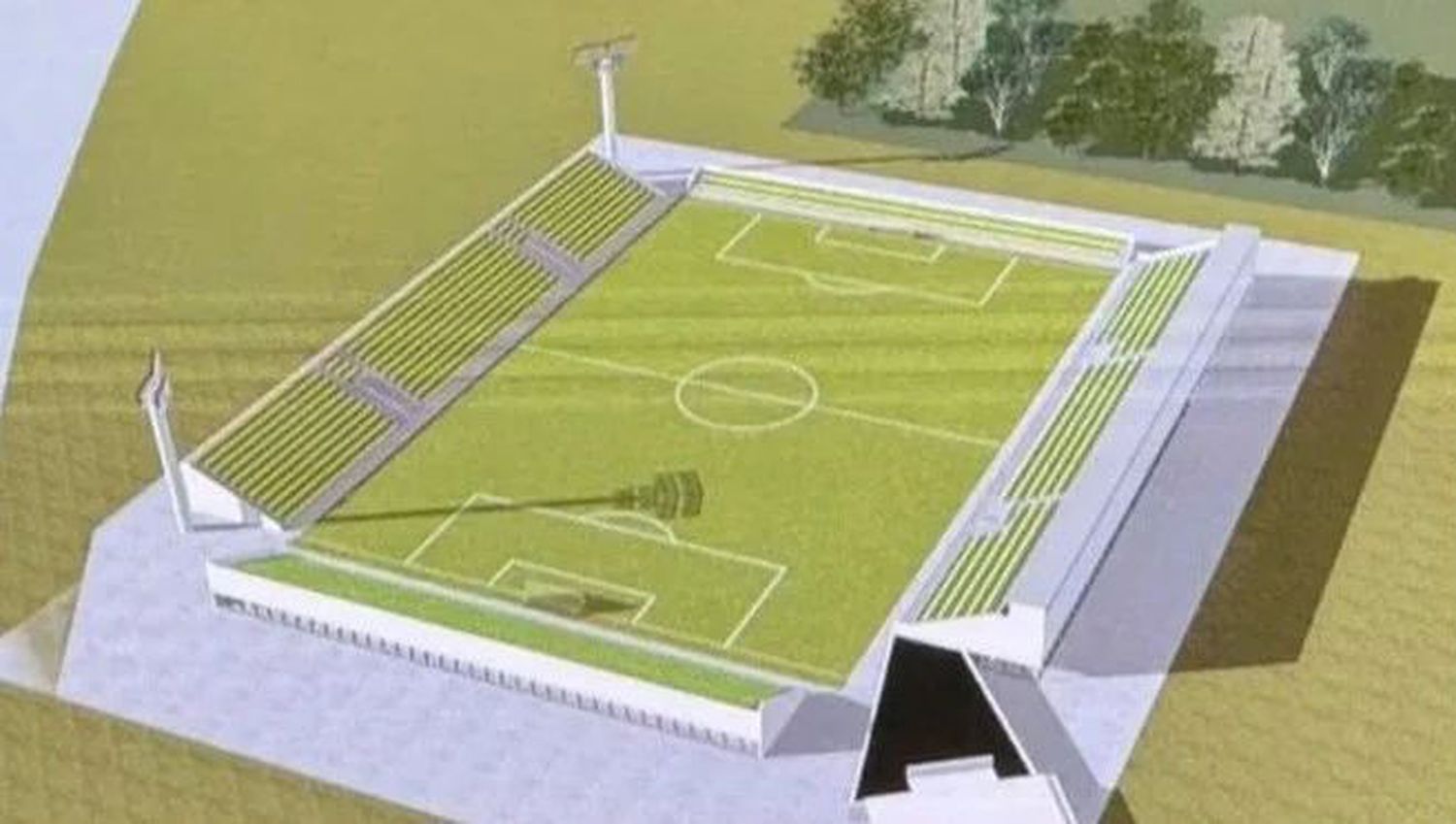 Proyecto. El estadio que construirá Aldosivi