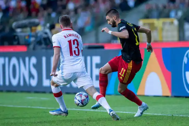 Polonia cayó por goleada ante Bélgica