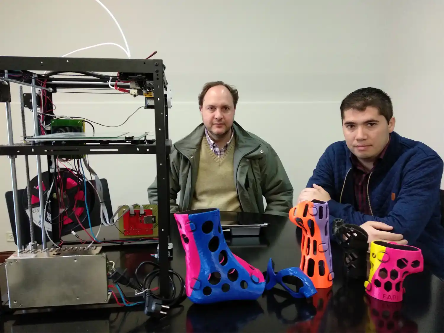 Tandilenses crearon las primeras férulas 3D del país