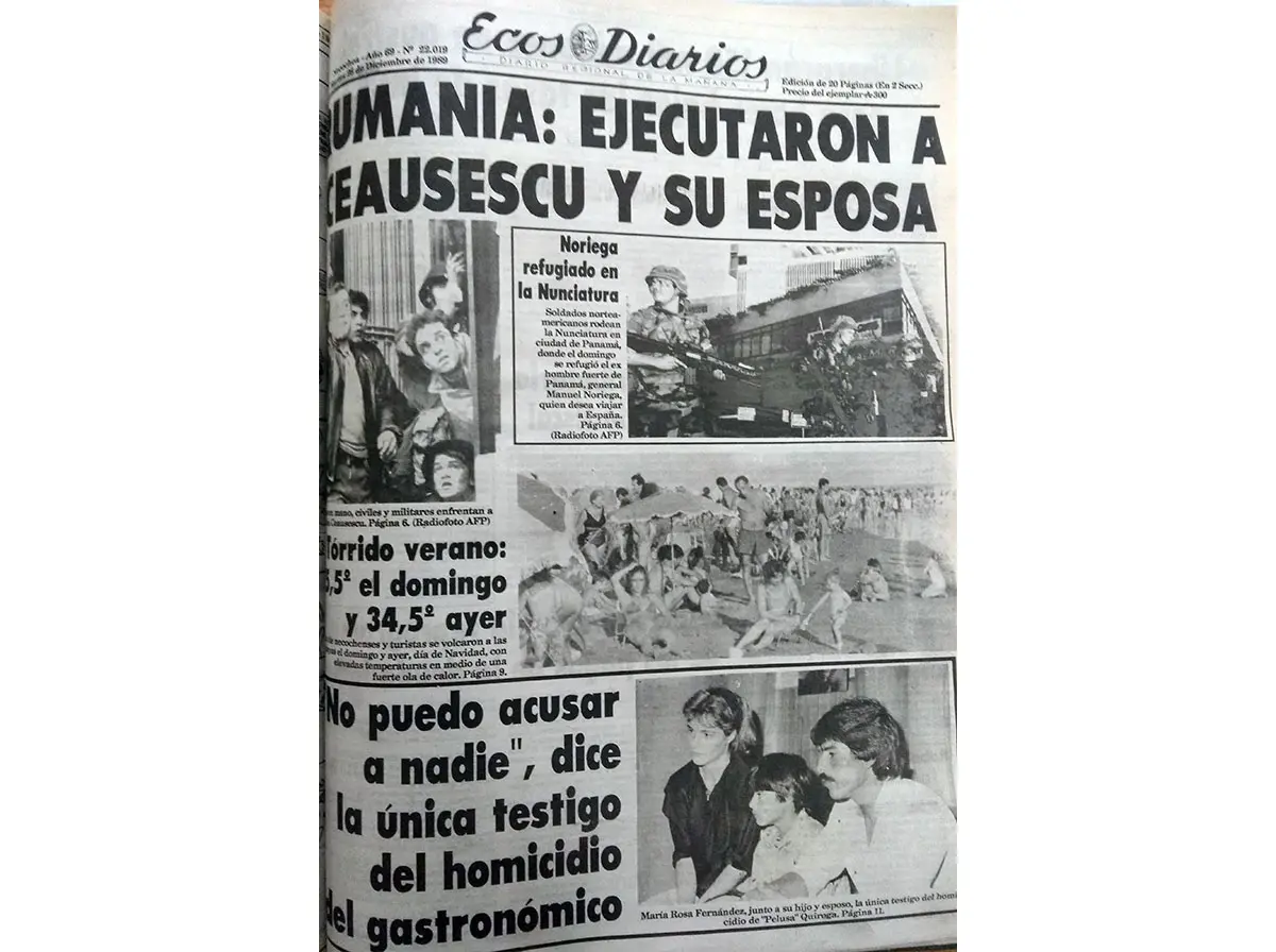 Martes 26 de diciembre de 1989