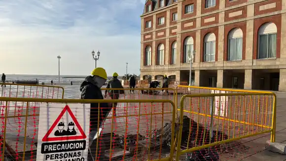 Comenzaron las obras de restauración en la Rambla