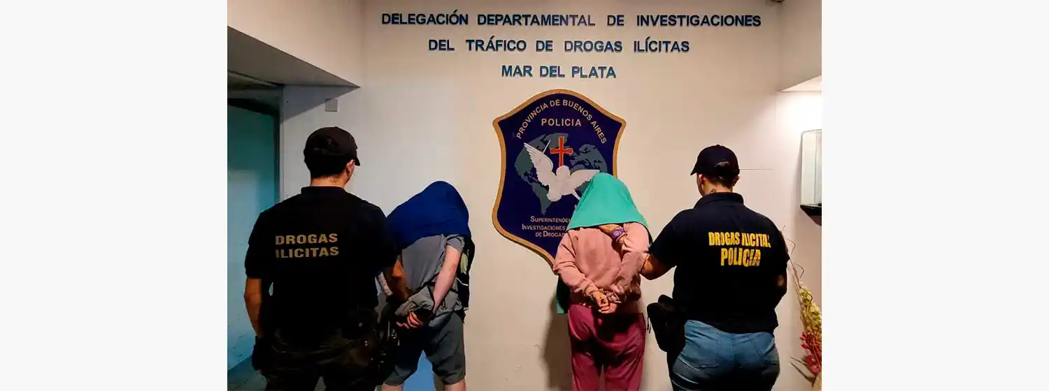 Golpe a la droga: detienen a una pareja en Aeroparque