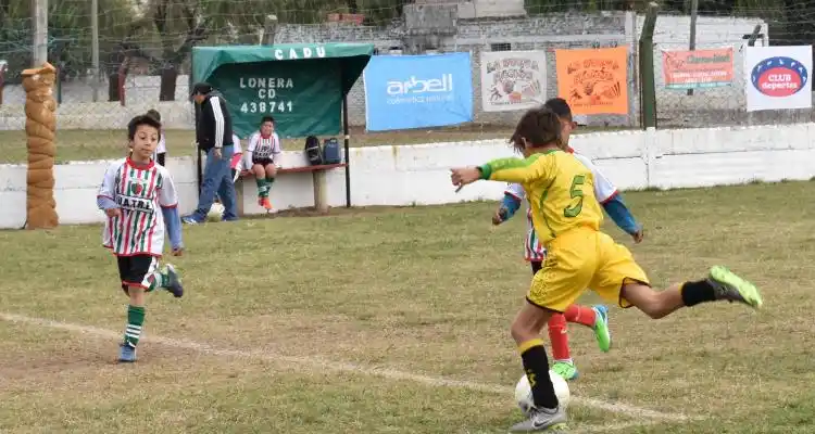 Se jugó la novena del Infantil