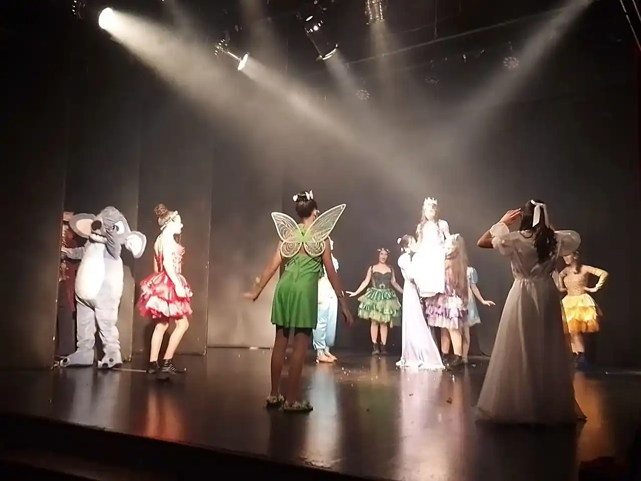 Se presentó en el teatro Italia “Otra de princesas y piratas”