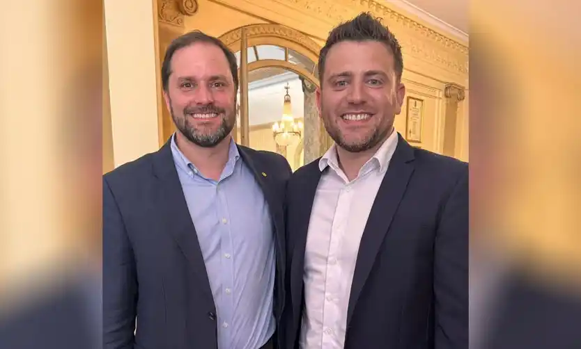 El concejal Iván Giordano participó como veedor de las elecciones en Chile