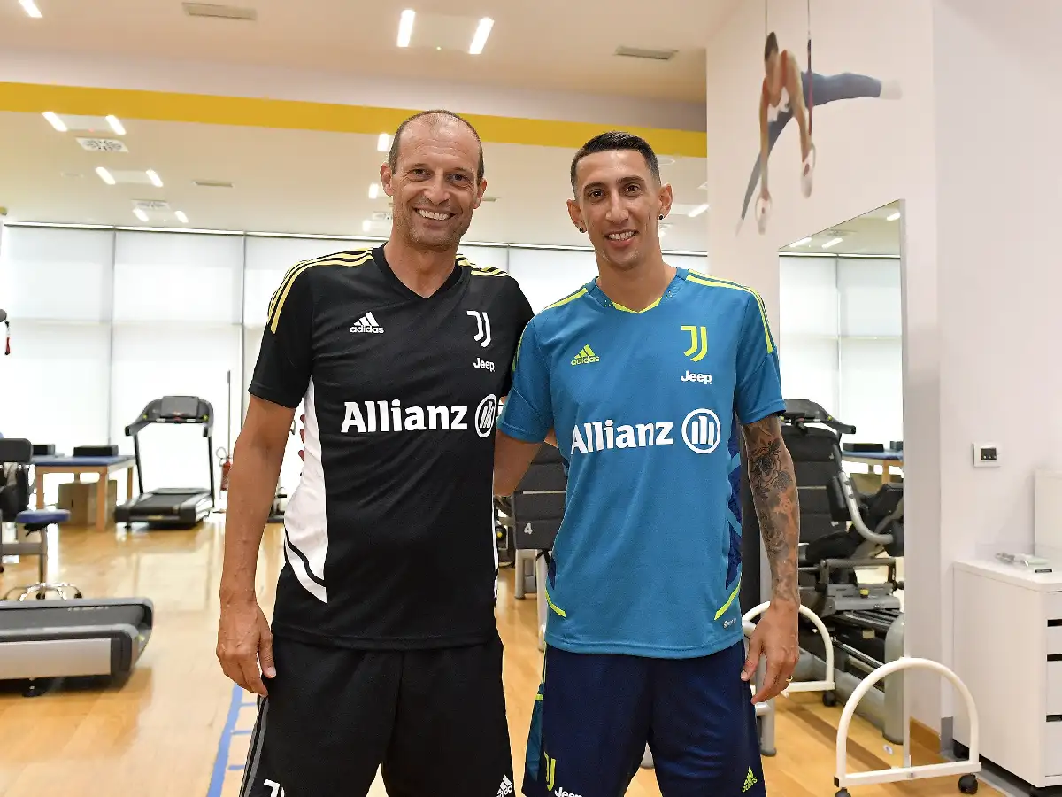 Di María fue presentado en Juventus