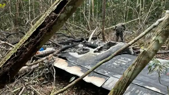 Fuerza Aérea de Brasil derriba un avión cargado de drogas procedente de Venezuela: los ocupantes fallecieron