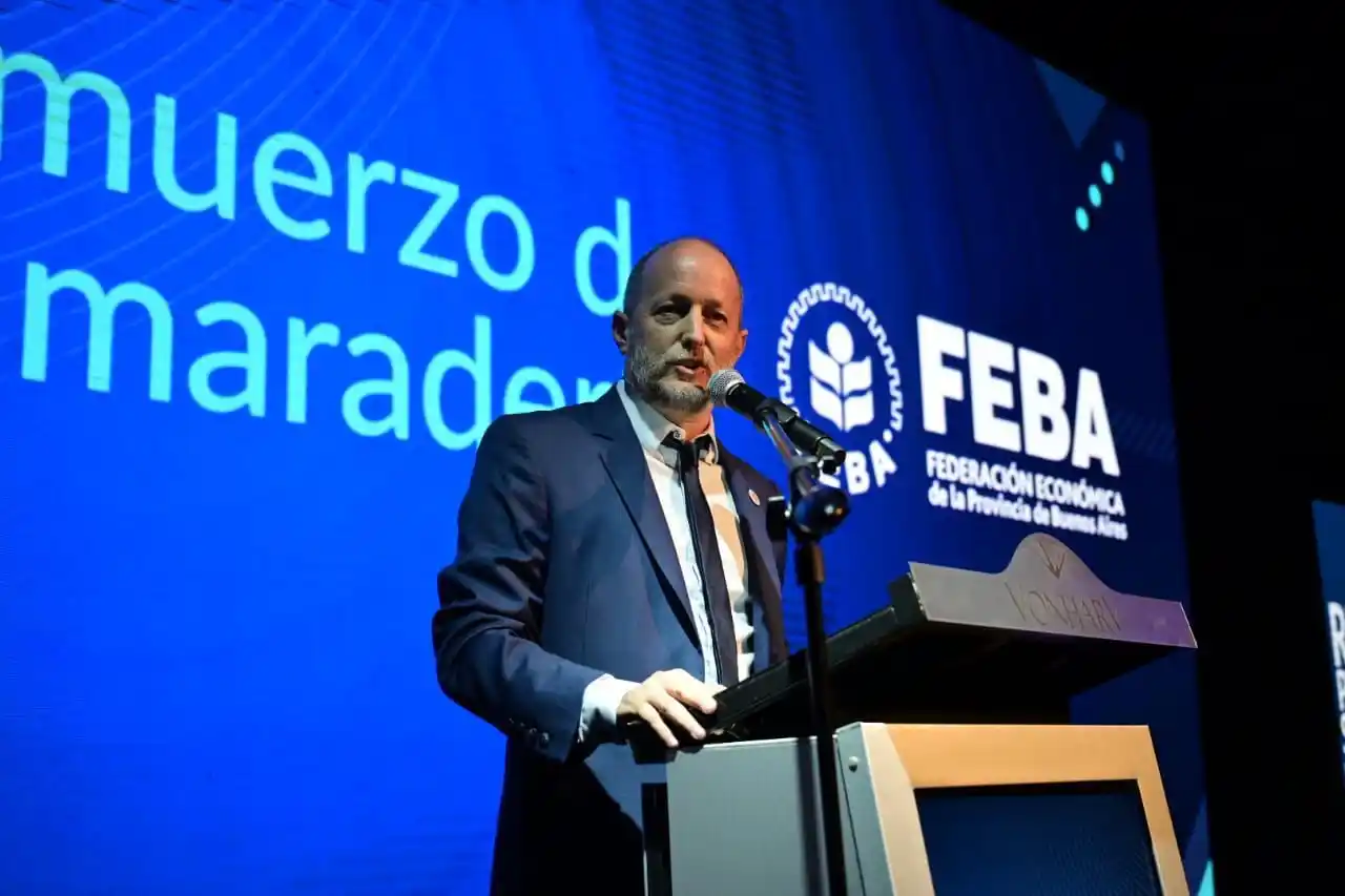 Insaurralde en la asamblea anual de FEBA: Compartió un almuerzo con más de 350 empresarios bonaerenses