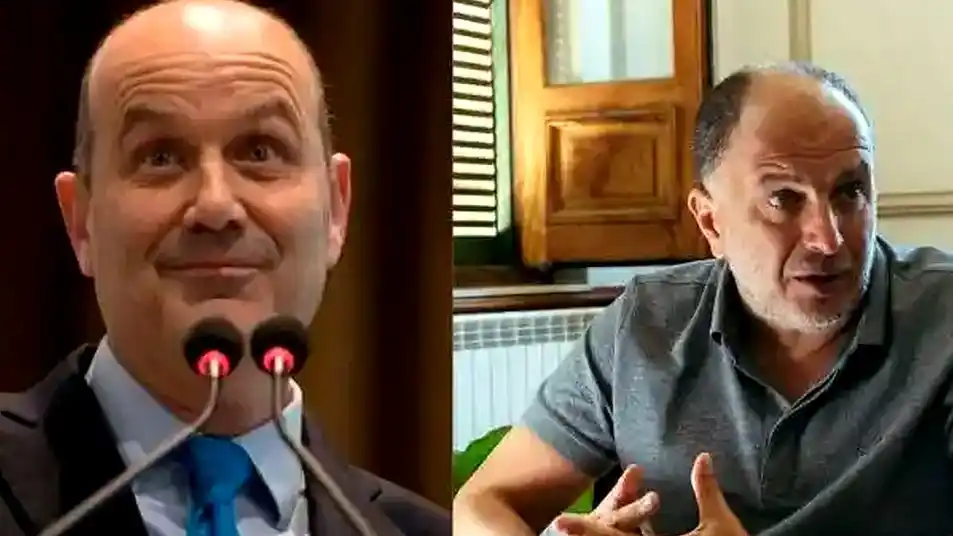 Federico Sturzenegger y Pablo Garate