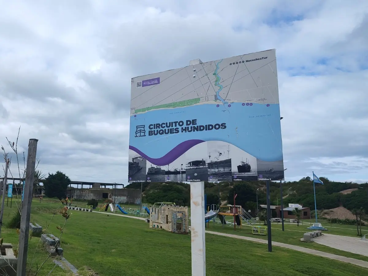 Turismo invita a recorrer el circuito de buques hundidos