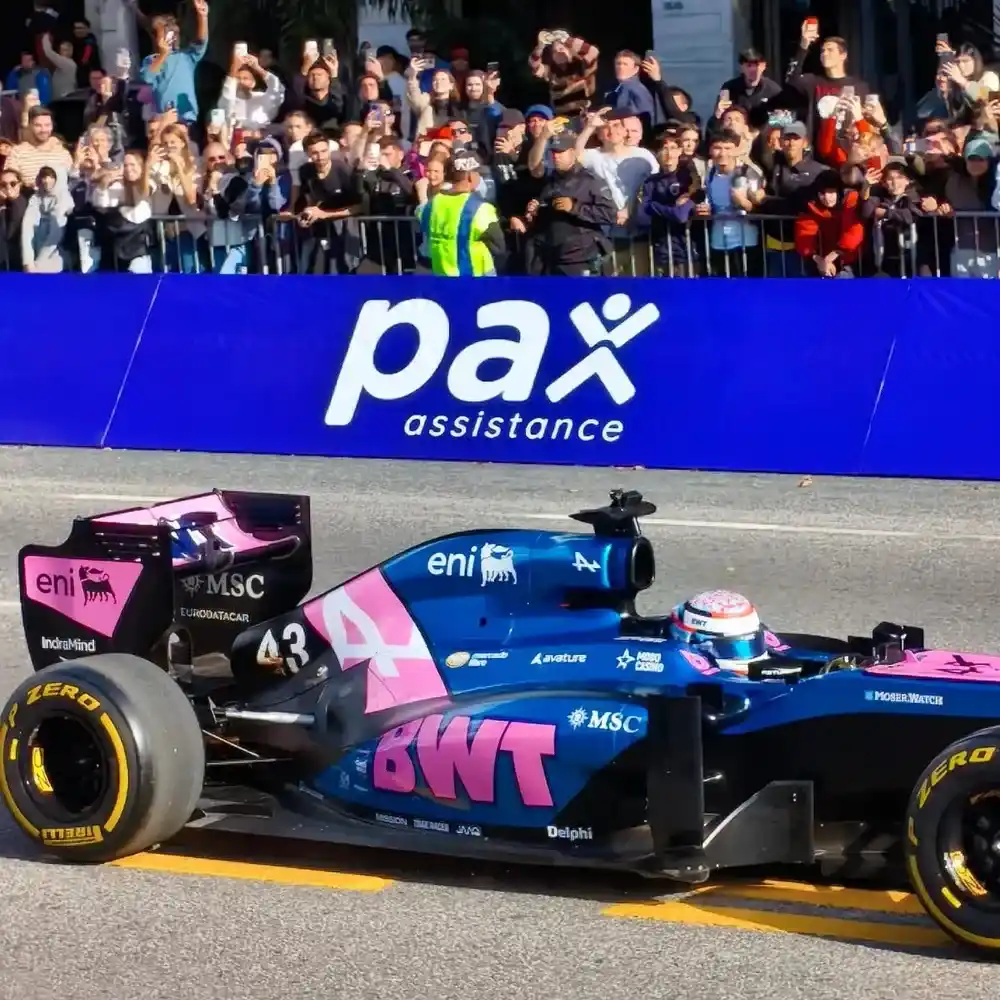 Colapinto hizo historia: medio millón de personas vibró con un Fórmula 1