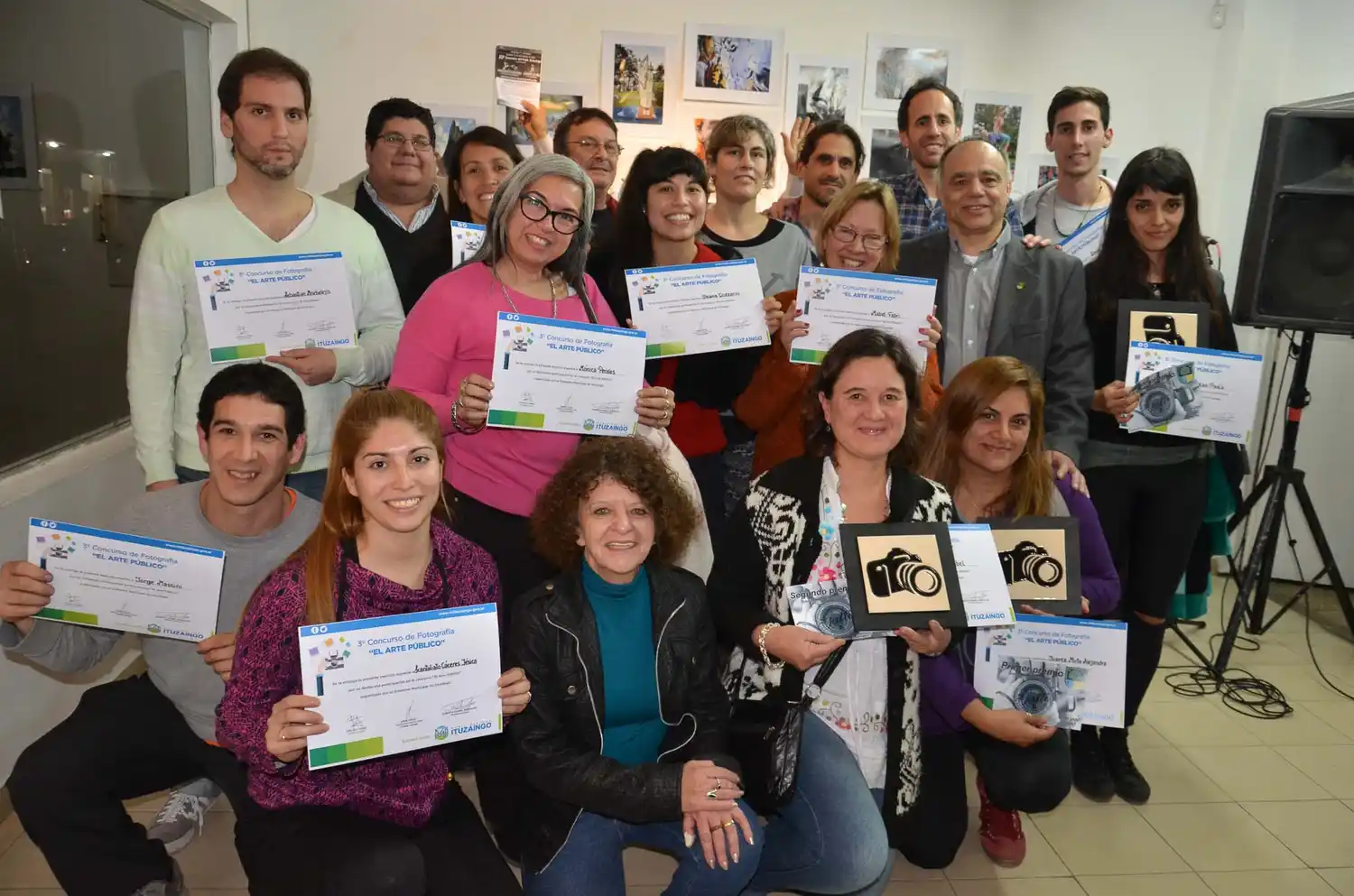 Entregaron los premios del concurso fotográfico "El arte público de Ituzaingó"