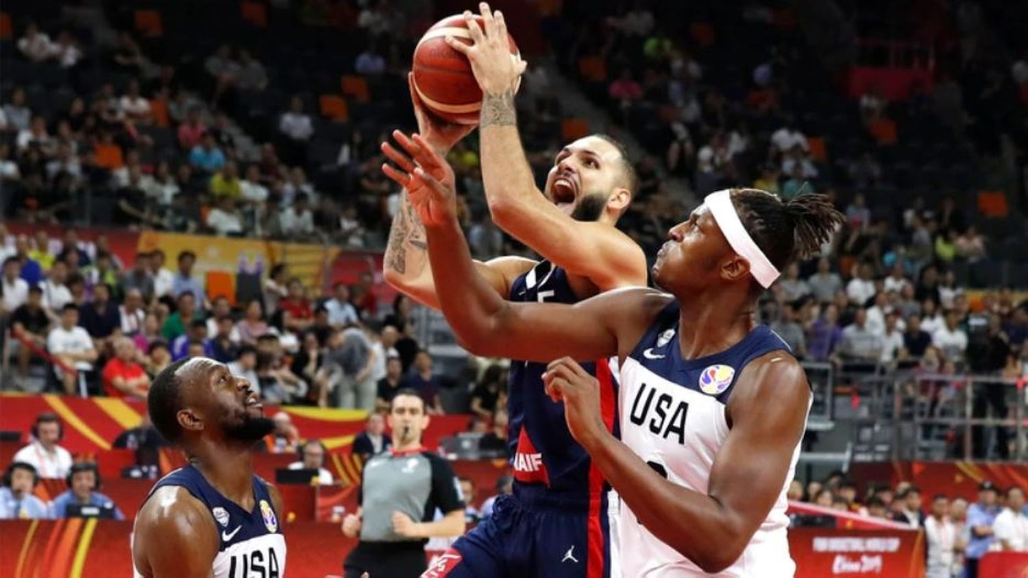 Francia eliminó a Estados Unidos y será rival de Argentina en semifinal