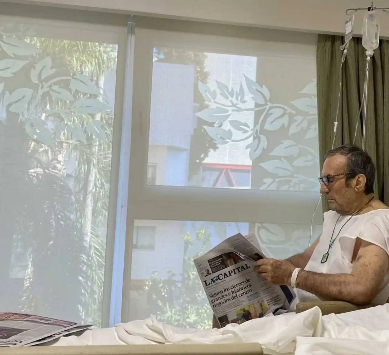 Reutemann en terapia intensiva: Hay �Sun deterioro⬝ en su salud