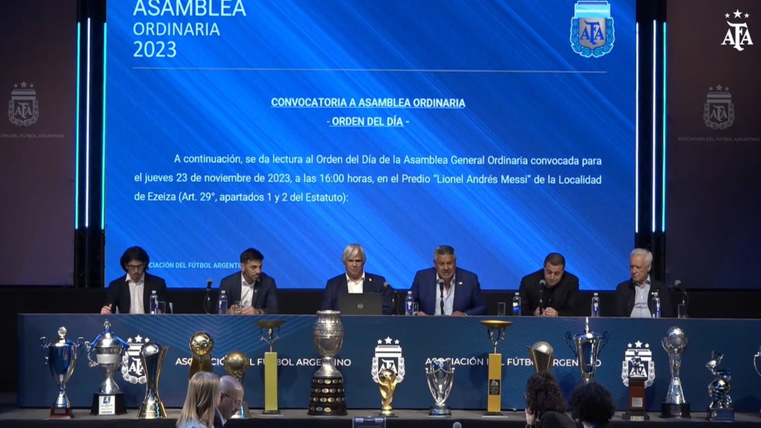 Los clubes de la AFA votaron en contra de la “privatización” del fútbol argentino