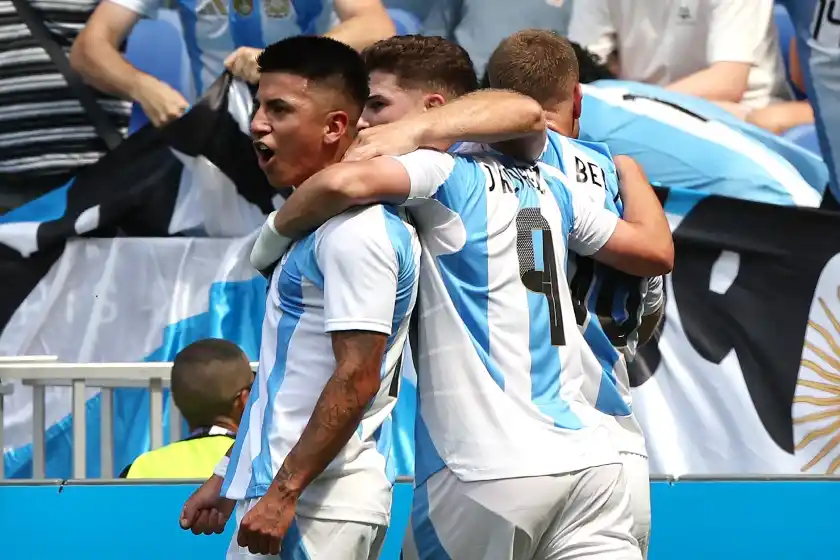 Juegos Olímpicos: Argentina se repuso del debut y venció a Irak en fútbol