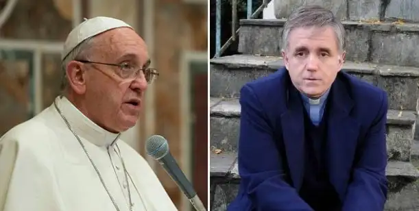 Qué decía el Papa ante una pregunta sobre el cura Grassi   