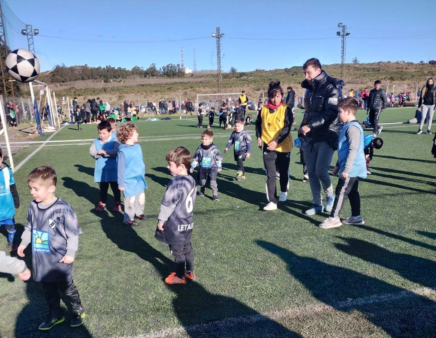 Juventud Unida organizó un Encuentro de Baby Fútbol