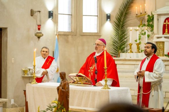 San Cayetano: 75 aniversario de la capilla Sagrado Corazón de Jesús