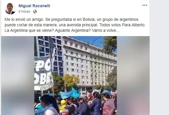 Concejal de La Matanza colgó un video discriminatorio y publicó polémicos comentarios