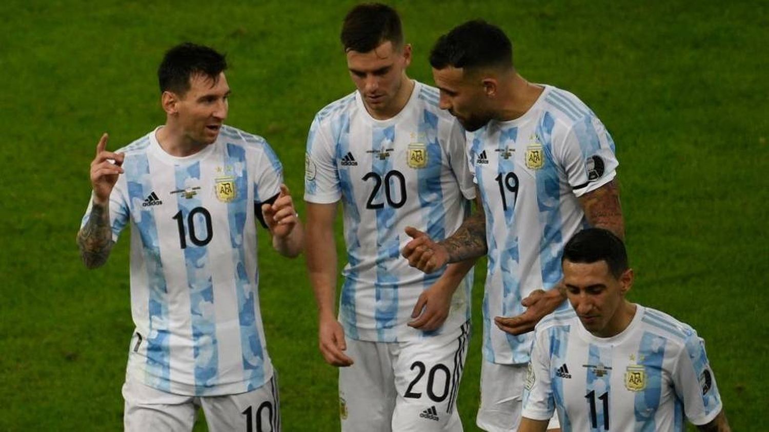 Messi y la Argentina ya tiene la camiseta de Campeón de América