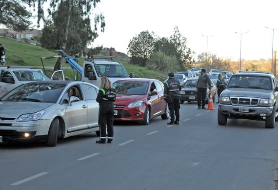 Se labraron 150 infracciones y se secuestraron unos 40 vehículos durante el fin de semana en Tandil