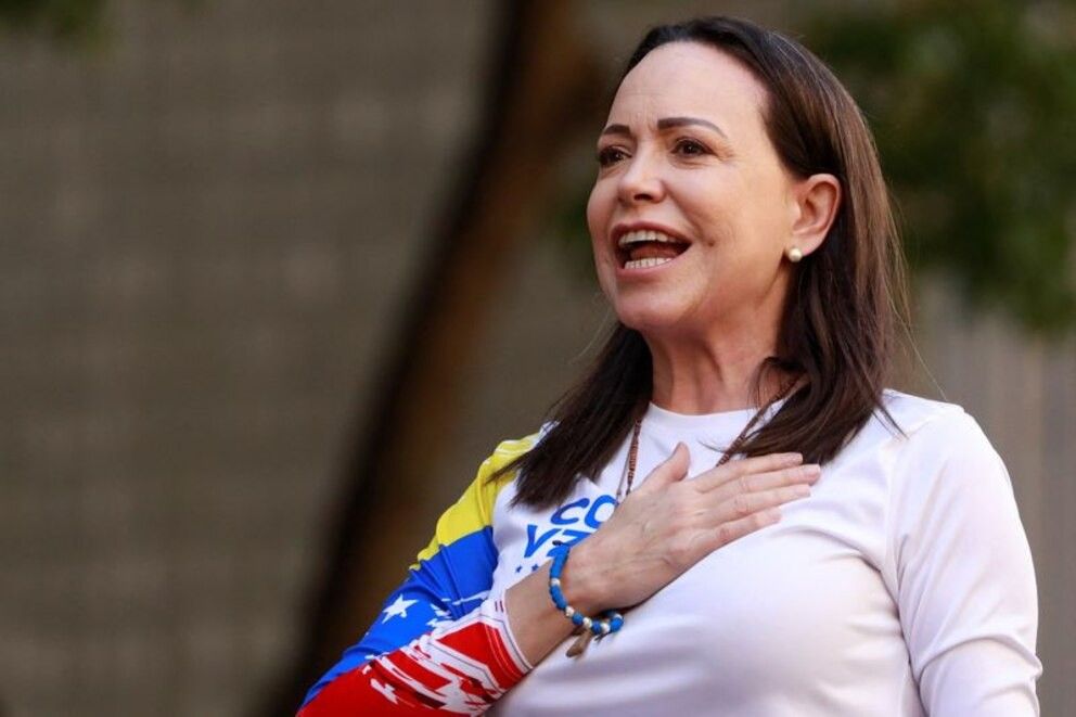 La líder opositora fue secuestrada por las fuerzas de seguridad venezolanas.