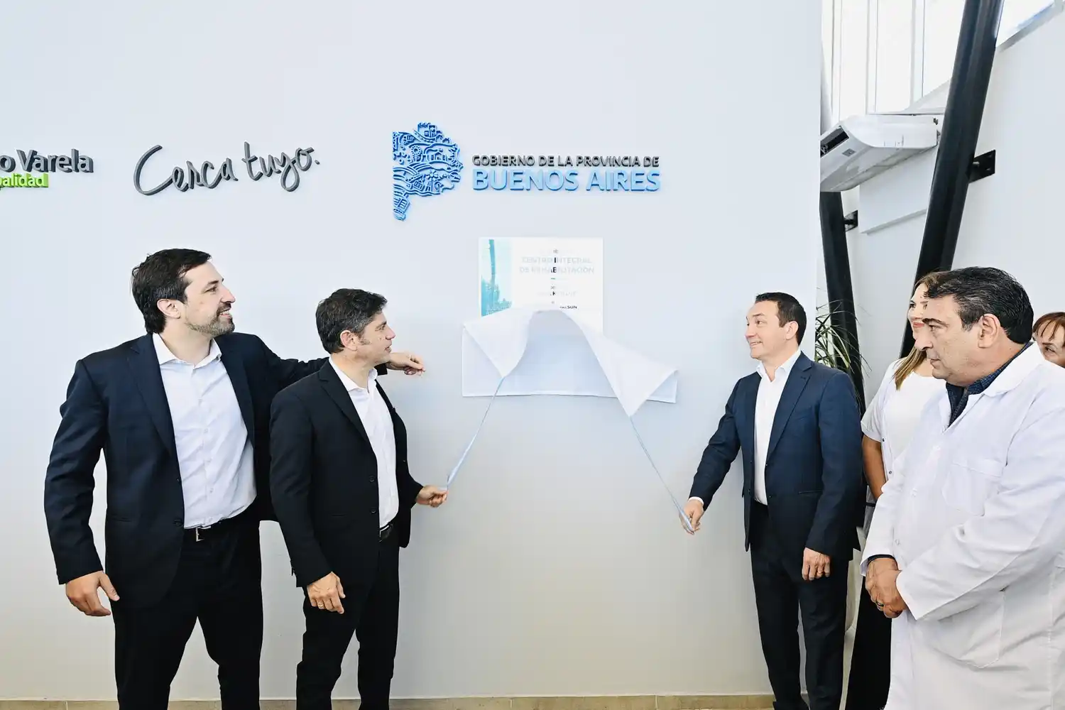 Kicillof inauguró un centro de rehabilitación